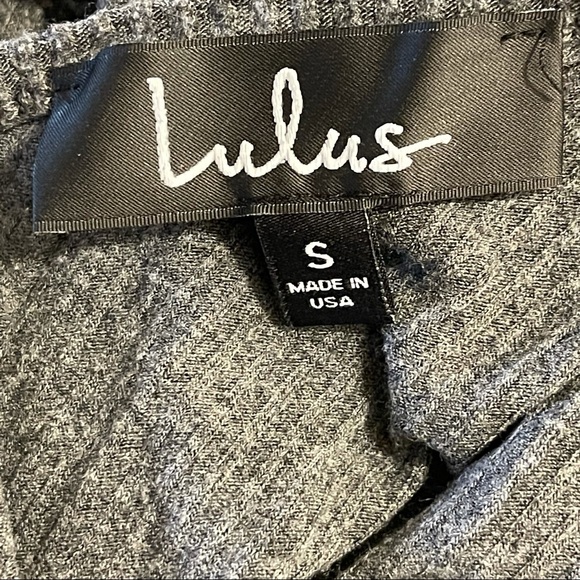 Lulus grey jumpsuit women’s small - Picture 6 of 7